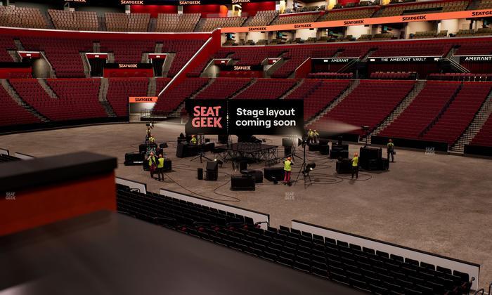Amerant Bank Arena - Section Loge Box 115 B Seat View