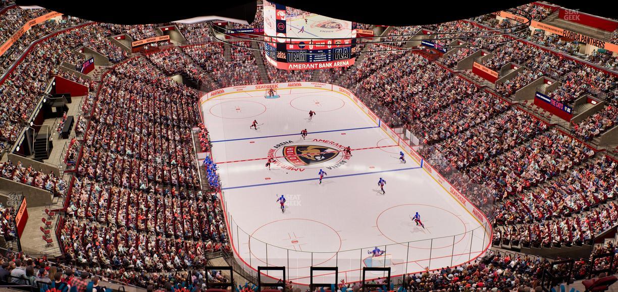 Amerant Bank Arena - Section Lord Stanleys Loft Seat View