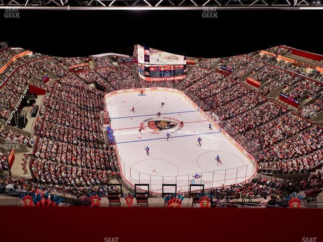 Amerant Bank Arena - Section Lord Stanleys Loft Seat View