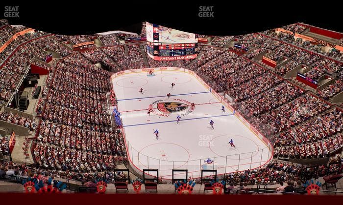 Amerant Bank Arena - Section Lord Stanleys Loft Seat View