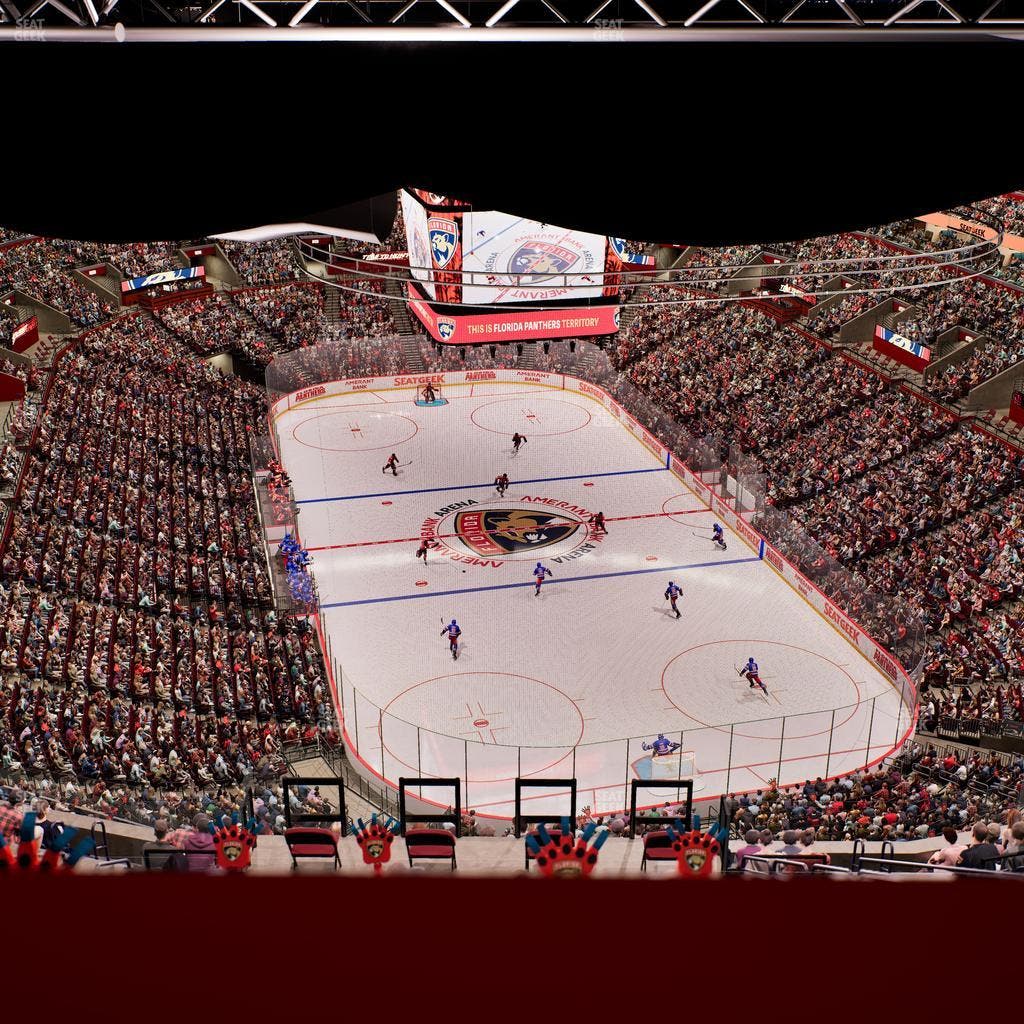 Amerant Bank Arena - Section Lord Stanleys Loft Seat View