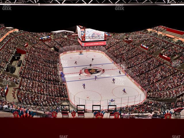 Amerant Bank Arena - Section Lord Stanleys Loft Seat View