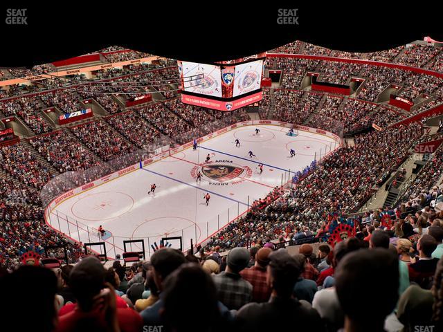 Amerant Bank Arena - Section Seatgeek Terrace Seat View