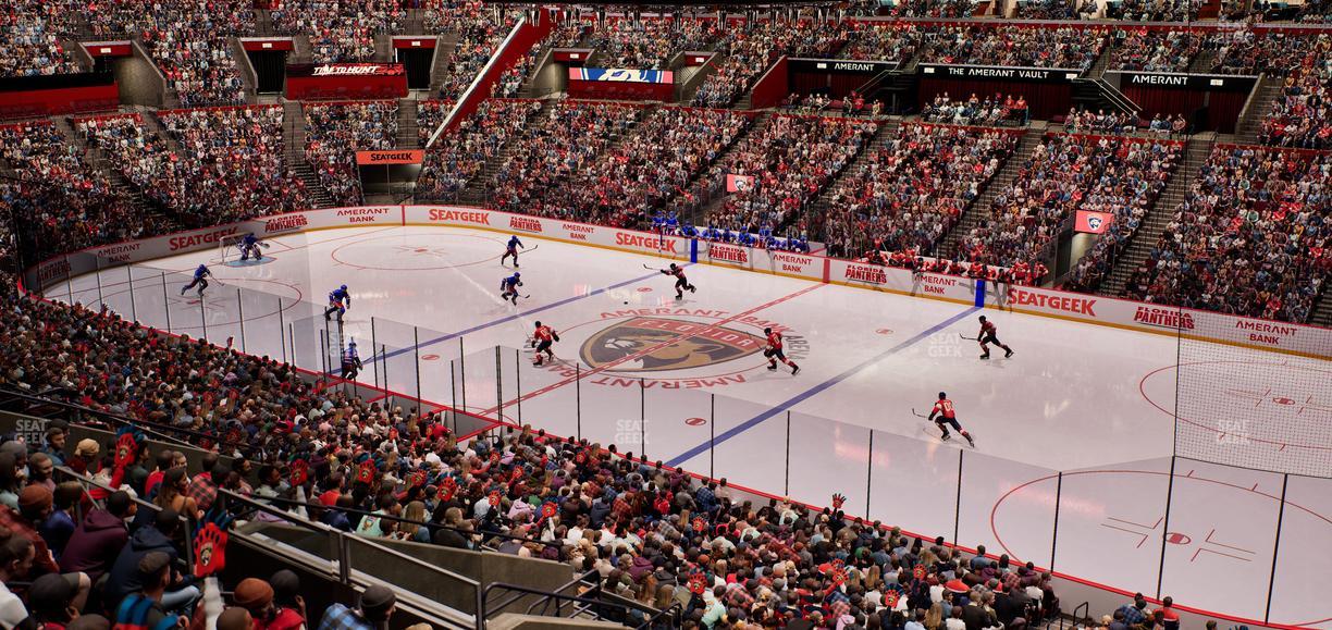 Amerant Bank Arena - Section Suite 36 Seat View