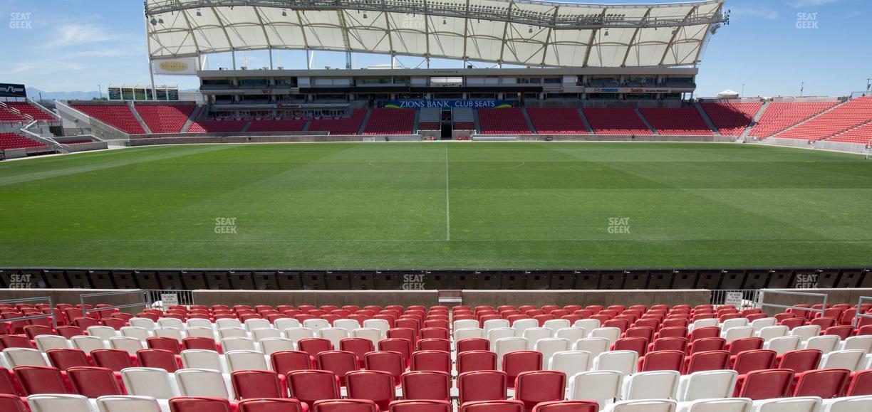 America First Field - Section 1 Seat View