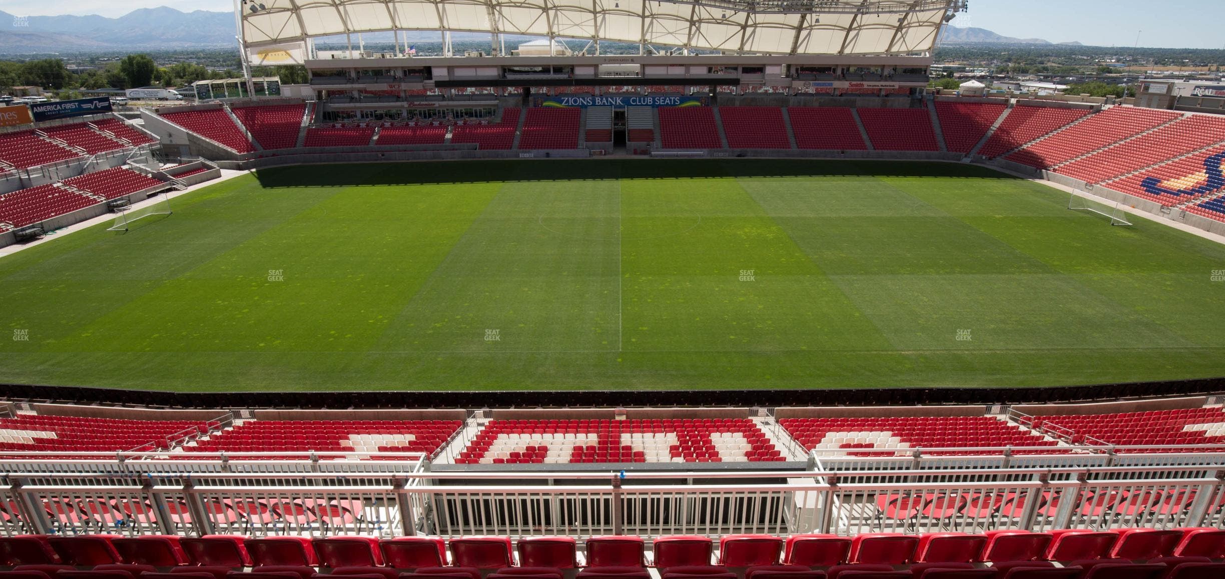 America First Field - Section 202 Seat View
