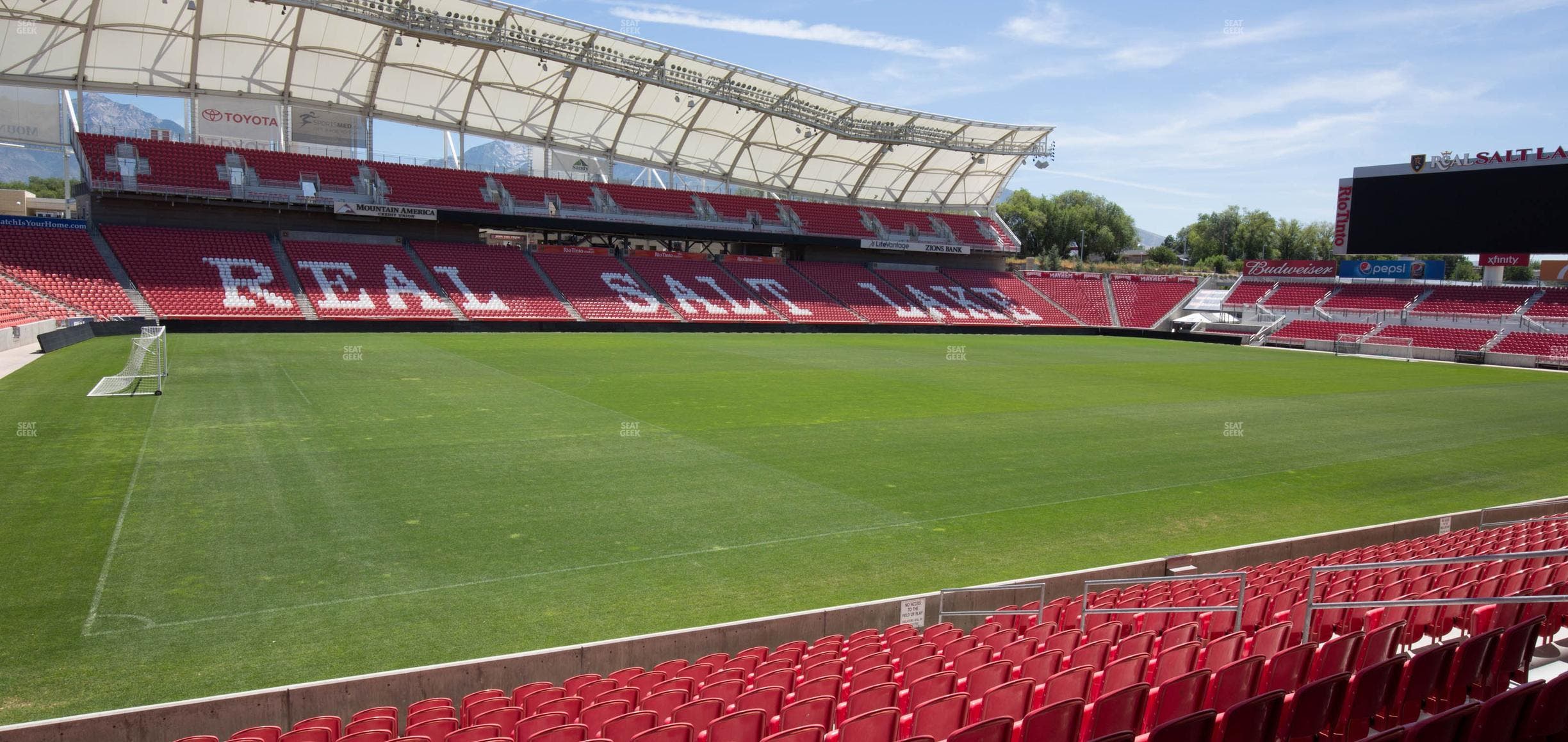 America First Field - Section 23 Seat View