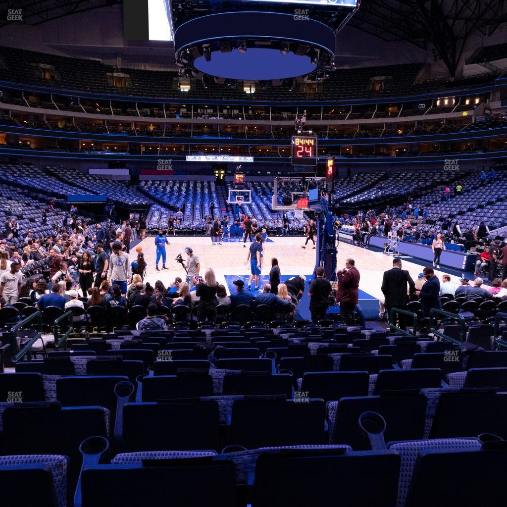 American Airlines Center - Section 101 Seat View
