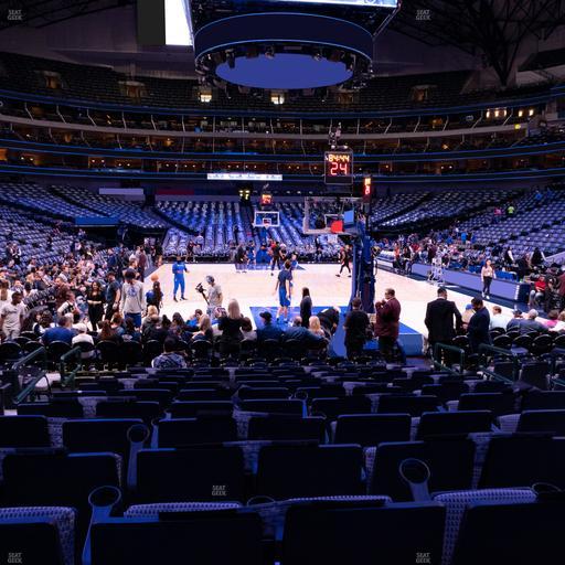 American Airlines Center - Section 101 Seat View