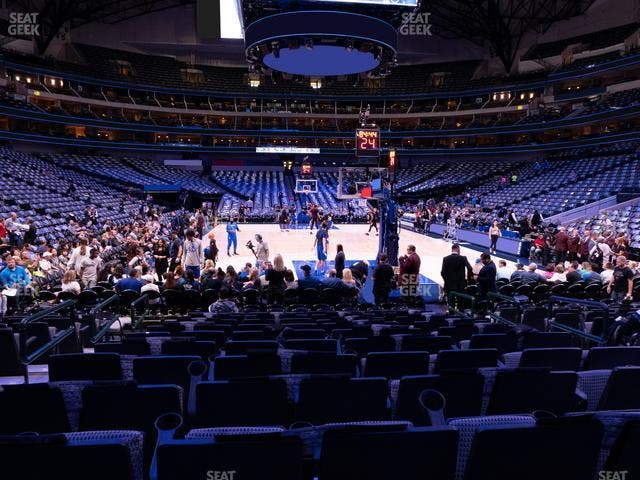 American Airlines Center - Section 101 Seat View