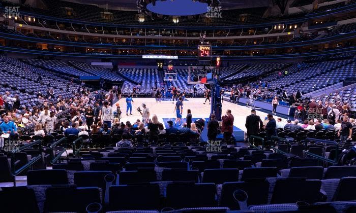 American Airlines Center - Section 101 Seat View