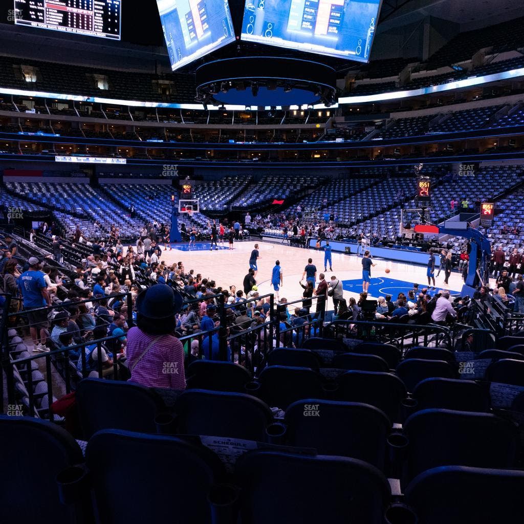 American Airlines Center - Section 103 Seat View