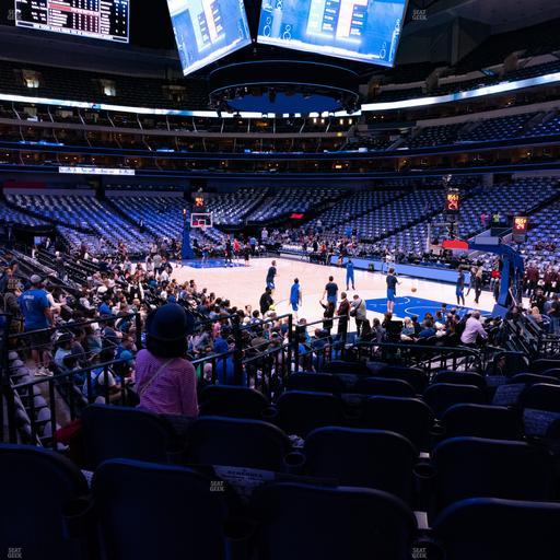 American Airlines Center - Section 103 Seat View