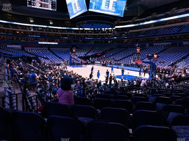 American Airlines Center - Section 103 Seat View