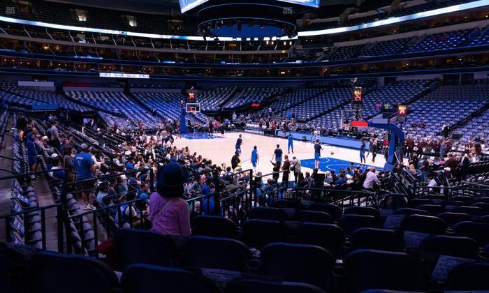 American Airlines Center - Section 103 Seat View