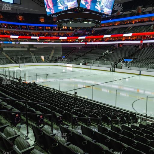 American Airlines Center - Section 104 Seat View