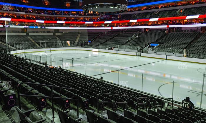 American Airlines Center - Section 104 Seat View