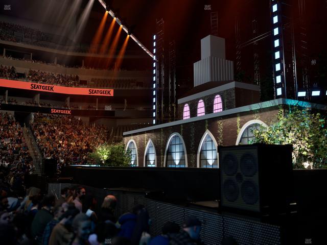Official view from Section 105 at American Airlines Center