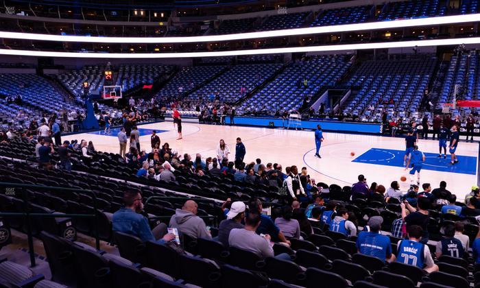 American Airlines Center - Section 105 Seat View
