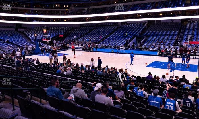 American Airlines Center - Section 105 Seat View