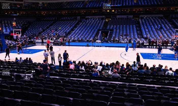 American Airlines Center - Section 106 Seat View