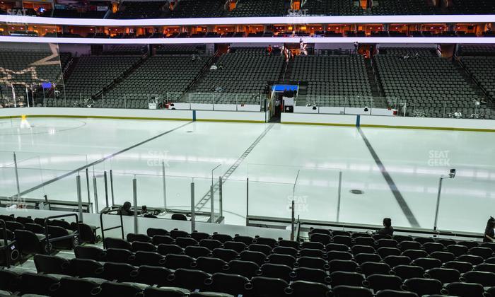 American Airlines Center - Section 106 Seat View