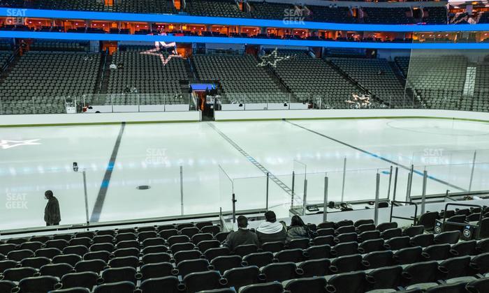 American Airlines Center - Section 107 Seat View