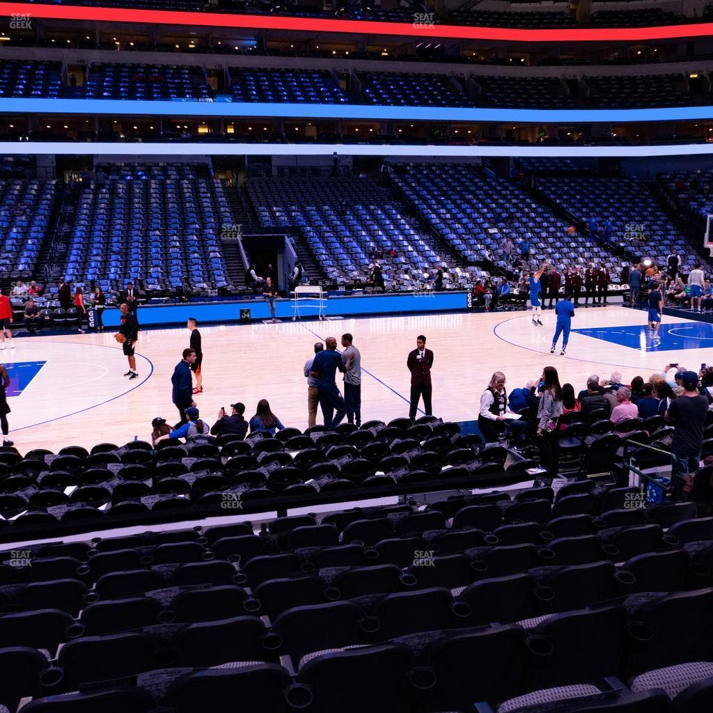 American Airlines Center - Section 107 Seat View