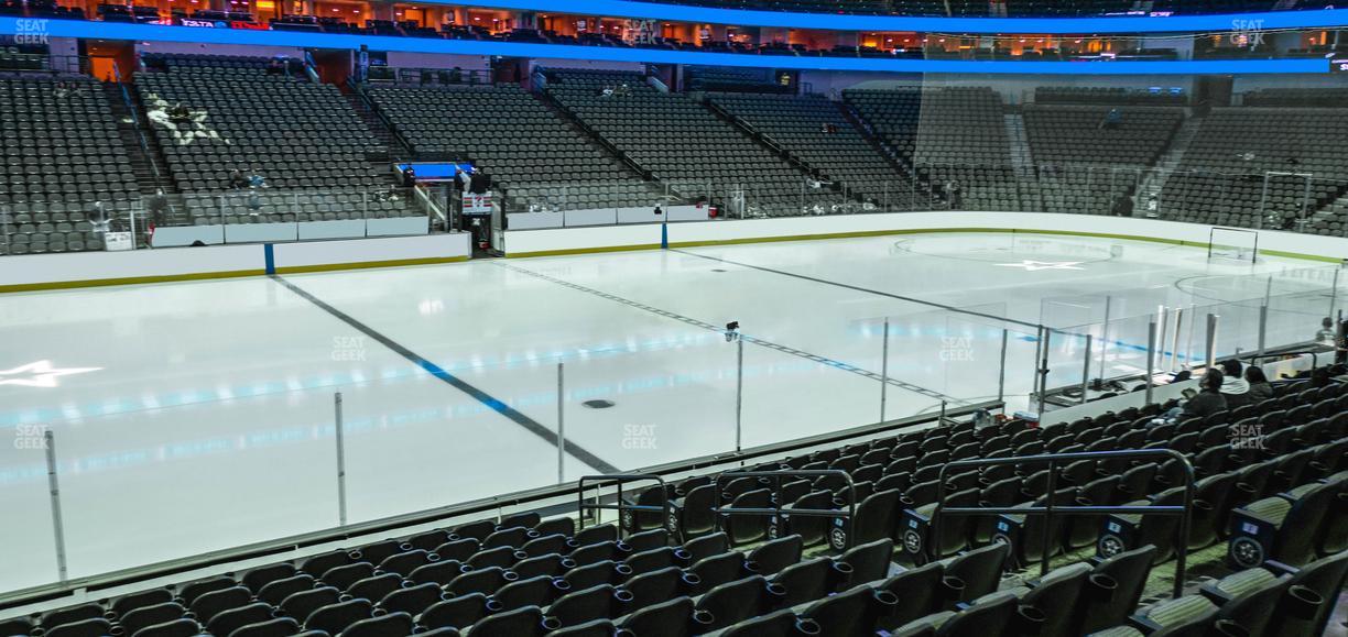 American Airlines Center - Section 108 Seat View