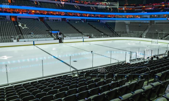 American Airlines Center - Section 108 Seat View