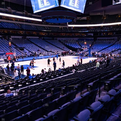 American Airlines Center - Section 109 Seat View