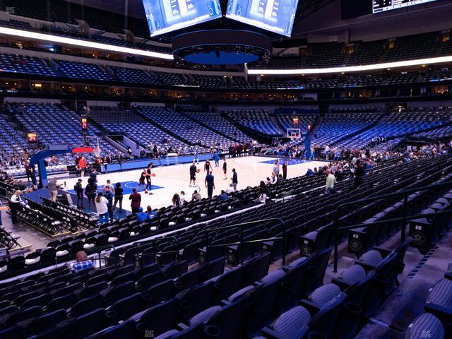 American Airlines Center - Section 109 Seat View