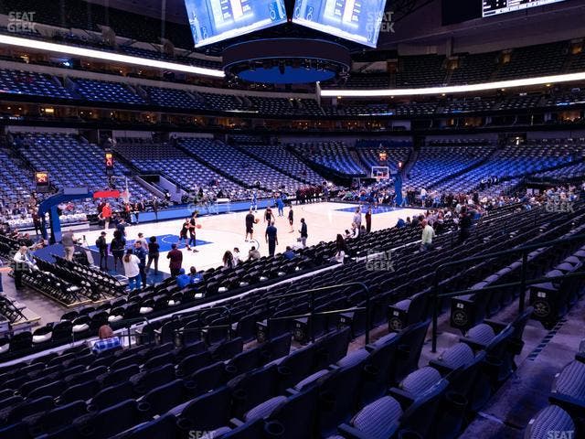 American Airlines Center - Section 109 Seat View