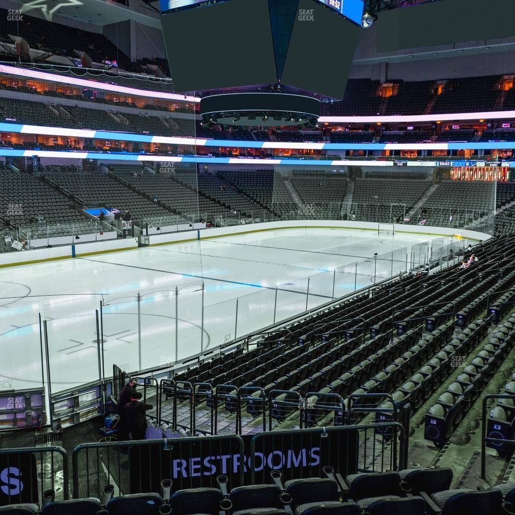 American Airlines Center - Section 110 Seat View