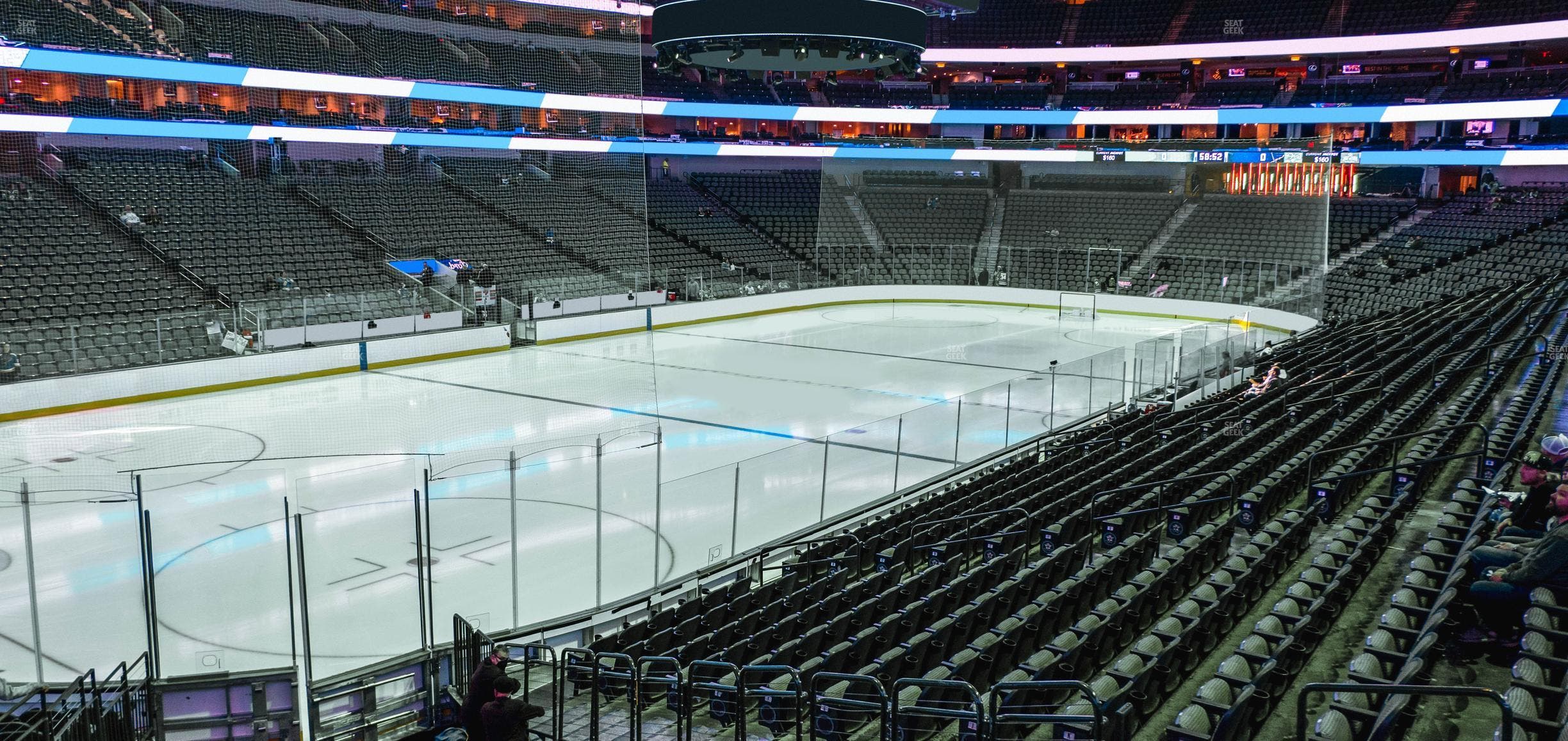 American Airlines Center - Section 110 Seat View