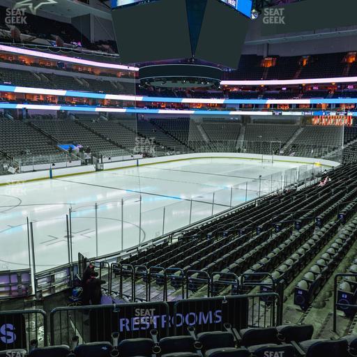 American Airlines Center - Section 110 Seat View