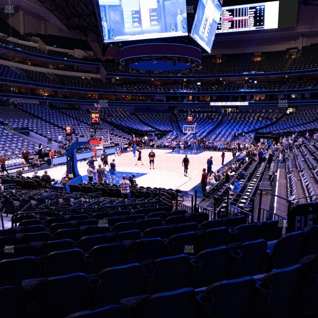American Airlines Center - Section 111 Seat View