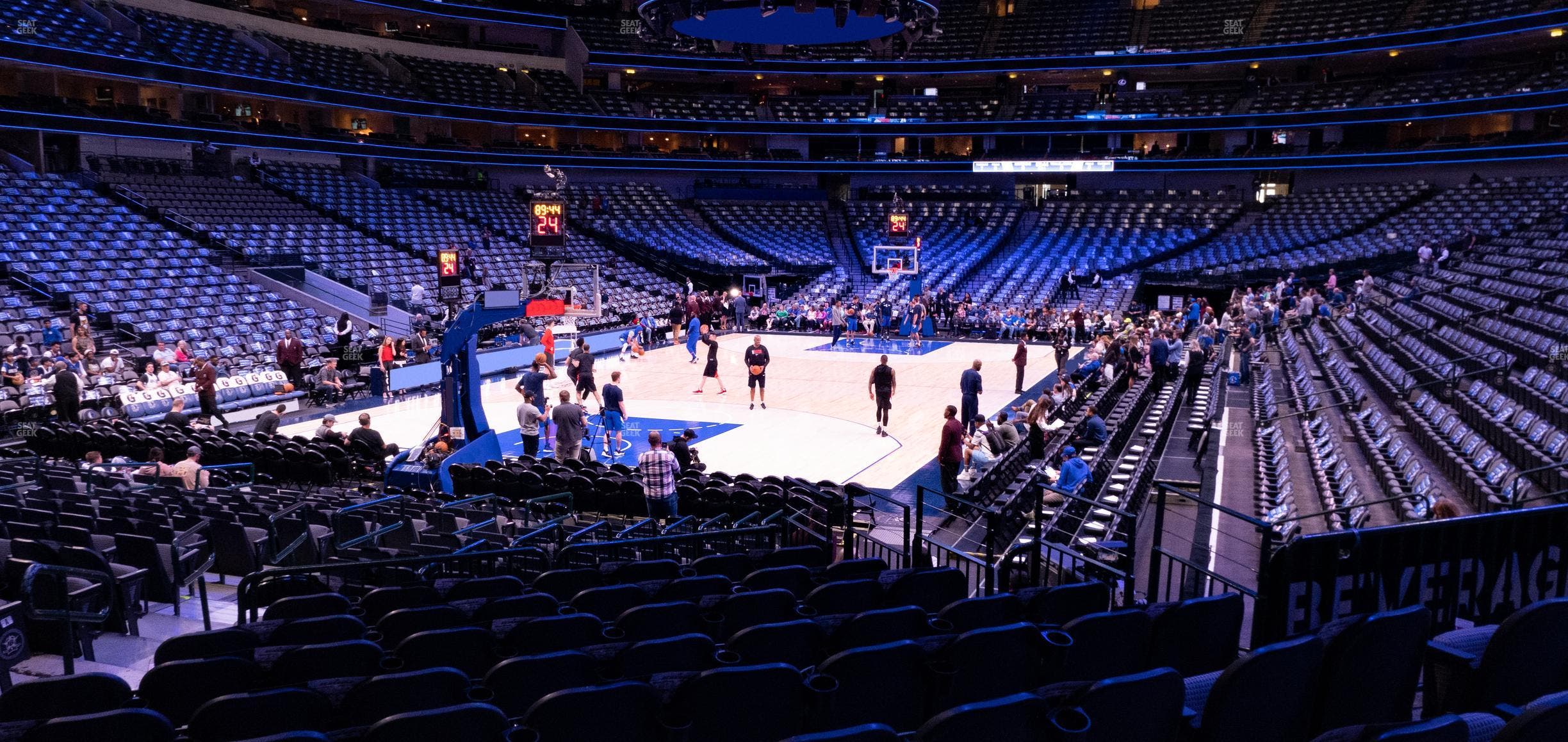 American Airlines Center - Section 111 Seat View