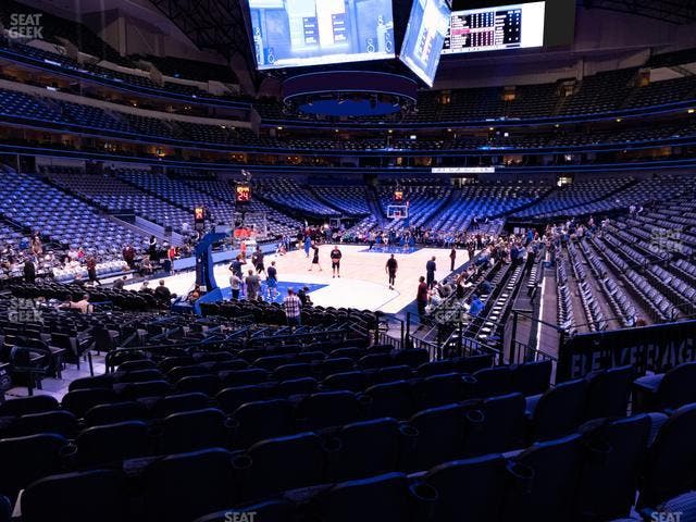 American Airlines Center - Section 111 Seat View