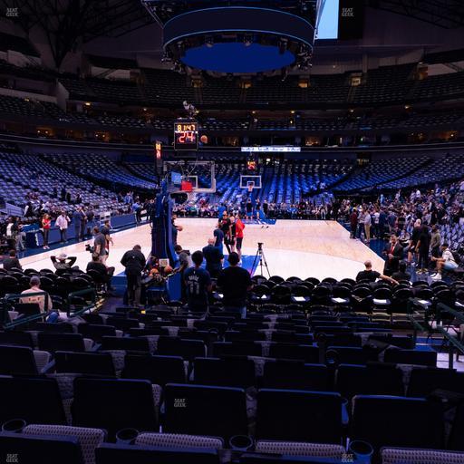 American Airlines Center - Section 112 Seat View