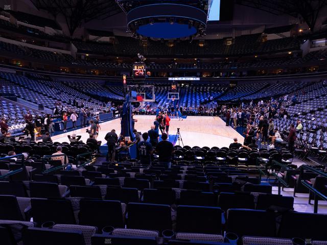American Airlines Center - Section 112 Seat View