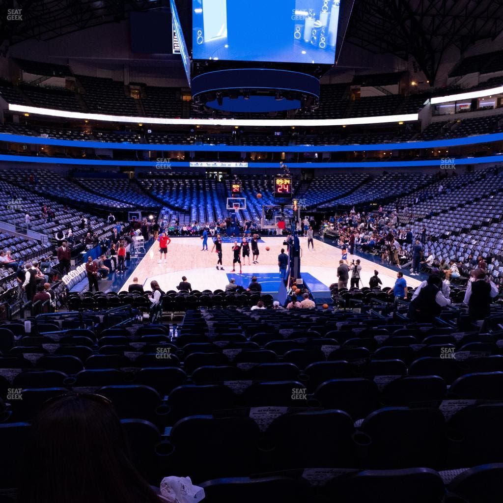 American Airlines Center - Section 113 Seat View