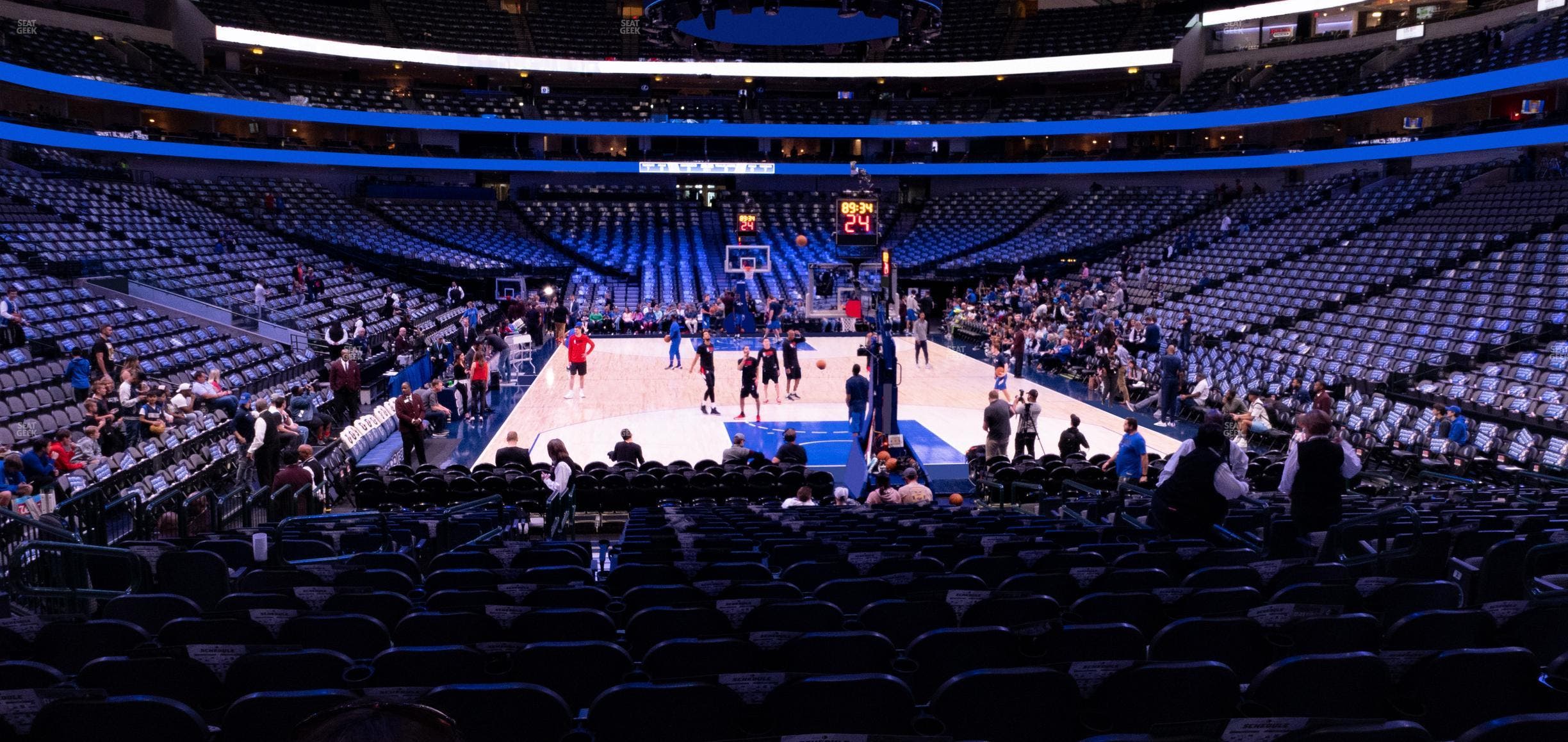 American Airlines Center - Section 113 Seat View