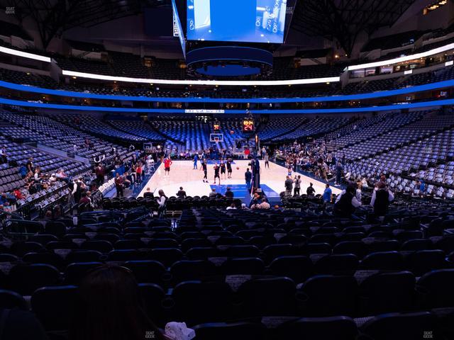 American Airlines Center - Section 113 Seat View