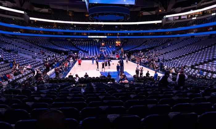 American Airlines Center - Section 113 Seat View