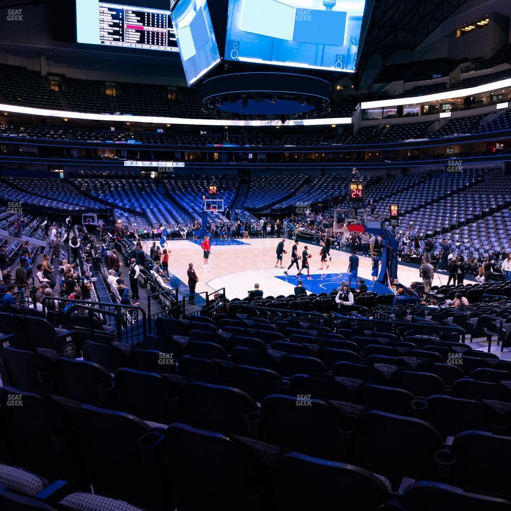 American Airlines Center - Section 114 Seat View
