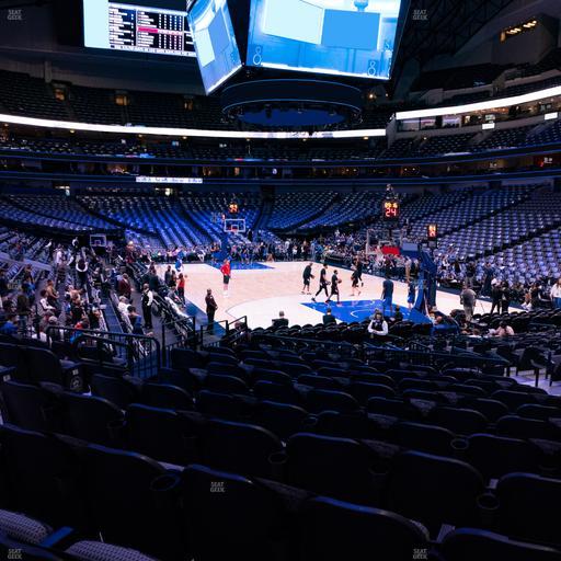 American Airlines Center - Section 114 Seat View