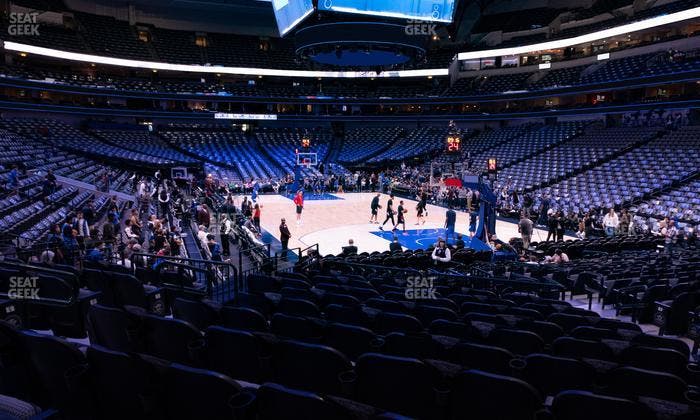 American Airlines Center - Section 114 Seat View