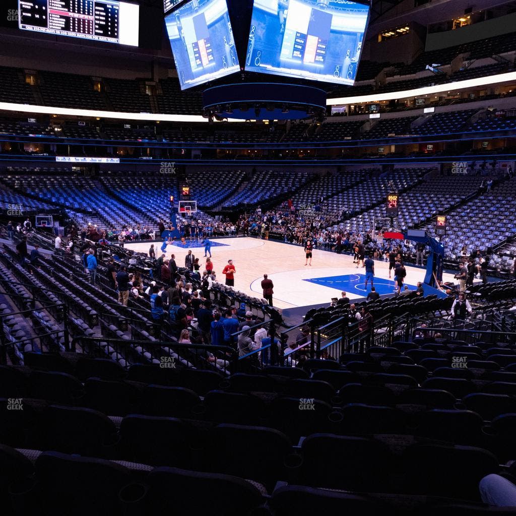 American Airlines Center - Section 115 Seat View