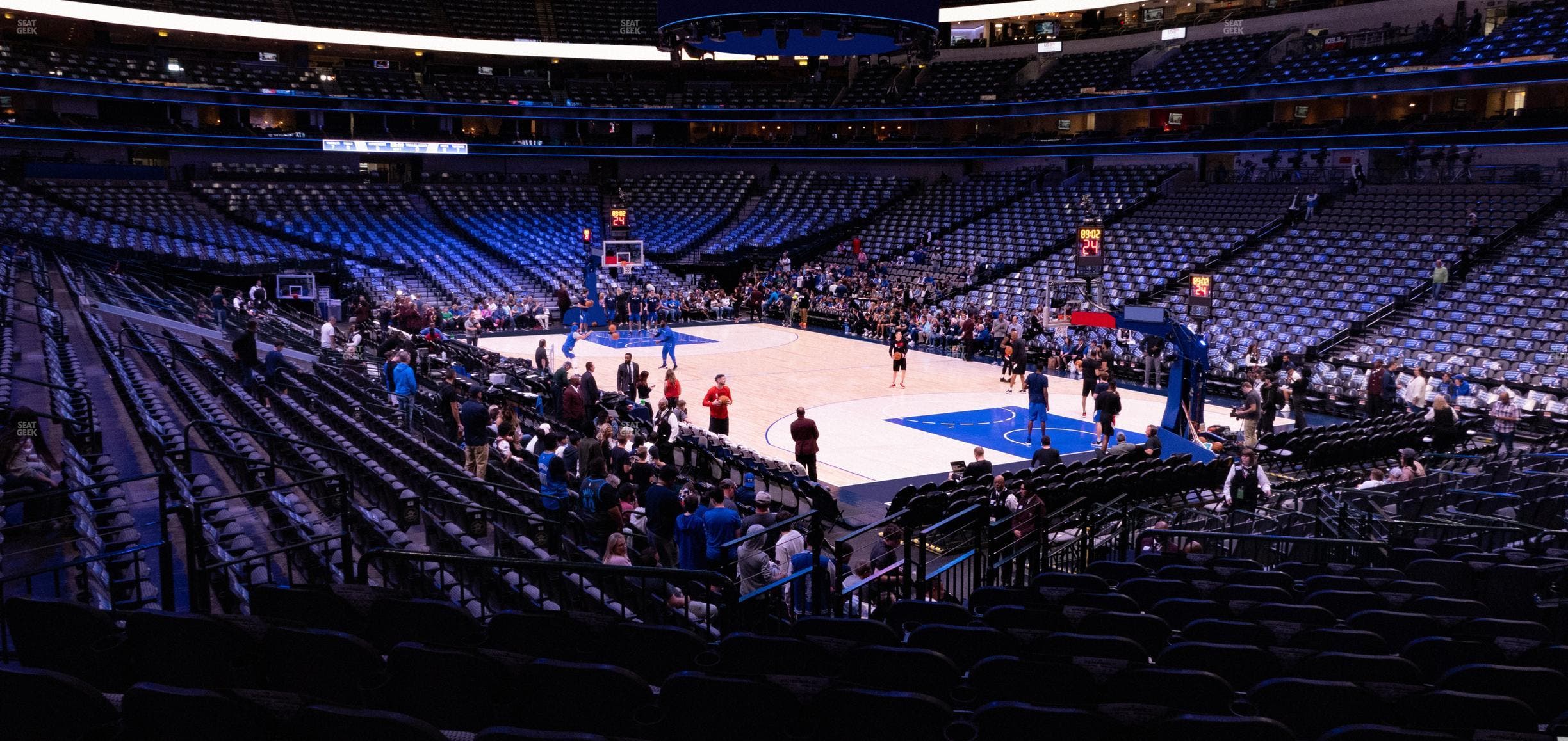 American Airlines Center - Section 115 Seat View